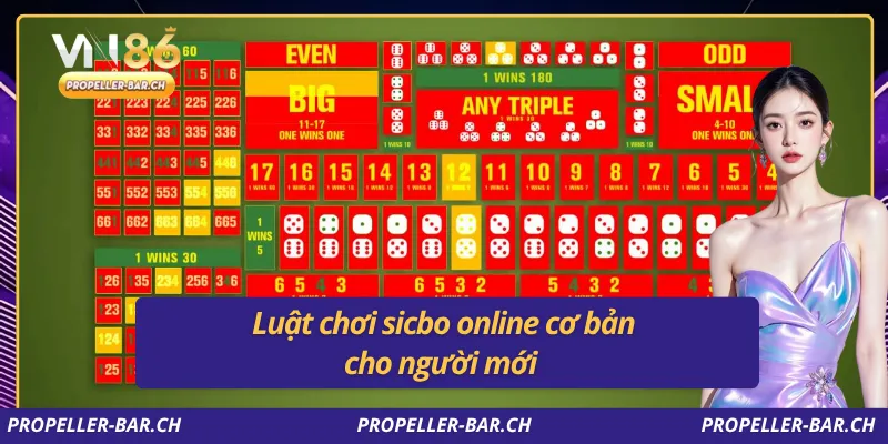 Luật chơi sicbo online cơ bản cho người mới