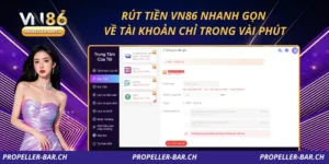 Rút Tiền VN86 Nhanh Gọn – Về Tài Khoản Chỉ Trong Vài Phút